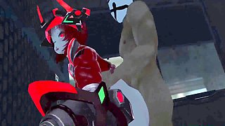 Riding, cyberpunk, anime