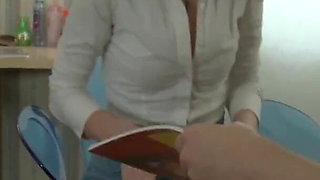 Teen student fucked anally by her tutor
