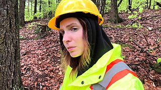 Amateur Blonde German Outdoors