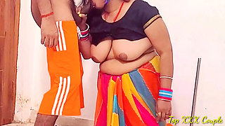 Hot Indian Maid Fucked Hard in Doggy Style - Homemade Desi Sex