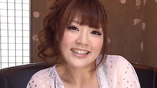 Bitch enjoys vibrators in pussy then gets fucked by two huge cocks in turns