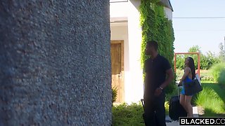 Sexy Asian slut is getting hammered with a huge BBC in doggystyle and cowgirl positions