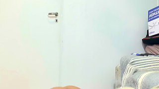 Hope u don't mind being dominated by a muscular blonde