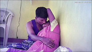 Indian village house wife hot lips kissing ass Housband