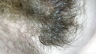10 minutes of hairy pussy admiration huge bush closeup