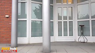 Fakehub - indian desi hot wifey cougar filmed by cuckold hubby taking cheating married mans thick pecker in her raw unshaved beautiful dark-skinned vulva and riding, deepthroat, doggystyle, missionary to orgasm and facial from handjob