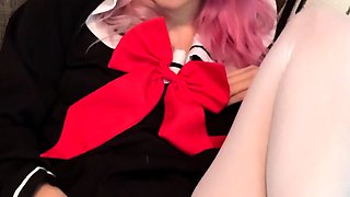 Cute teen solo scene stockings sybian orgasm