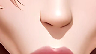 Ivy, Blonde Huge Tits, Titjob Then Blowjob, Hard Vaginal Fuck, Facial on Her Mouth