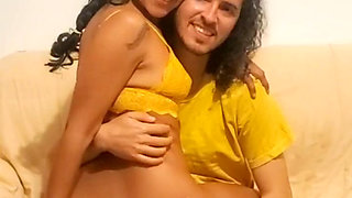 I fuck my sexy secretary in yellow underwear