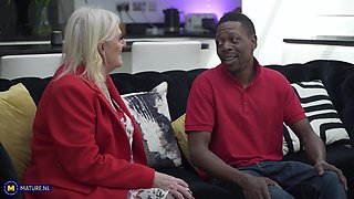 British Claire Knight Is A 68 Year Old Granny Who Craves A Big Black Cock To Fuck Her