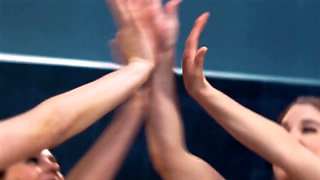 Girlsway - bicurious small coco lovelock & nice bff experiment lesbian xxx during girls night