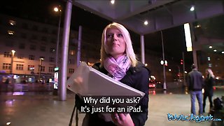 Public agent - virgin blonde schoolgirl does what she's told
