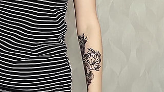 Striptease with Masturbation