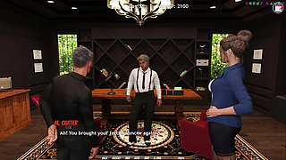 Lisa Total Investigation! by Dragofinder Studio - Swinging at the Nudist Spa 9