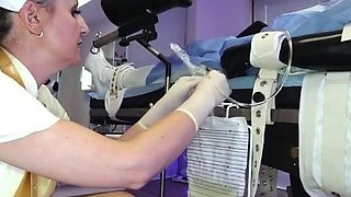 Med-Fet, Latex Nurse Needs Sample Collection FemDom
