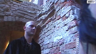 German BDSM - Slap ass anal outdoor