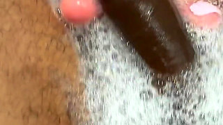 My Soft Soles Clean a Big Dick in the Bath