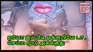 Desi Tamil Wife Seduces Husband's Friend For Cash - Hot Indian Housewife Fucks Neighbor