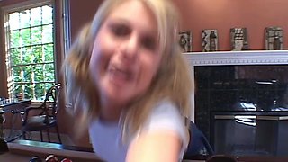 Little Summer billiard orgasm