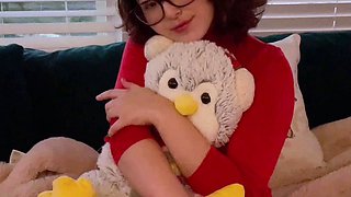 Webcam fun mature brunette with toys cum on cam