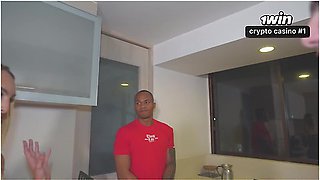 Babydoll Swallows A Huge Load From My Bbc Friend! First Knock Knock Interracial!