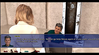 The office wife part 3: Stacy played with herself in the shower at work