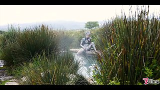 Hot spring anal outdoor fuck with Anuskatzz