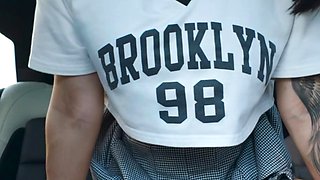 Railey Diesel BG Riding Creampie On Car Backseat Onlyfans