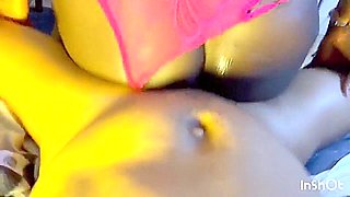 Ghanian Shemale Gets Creamy Ass Fucked By Delivery Guy