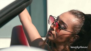 Celebrity Bella Rolland Flaunts Her Flawless Physique During Brutal BBC Pounding Session