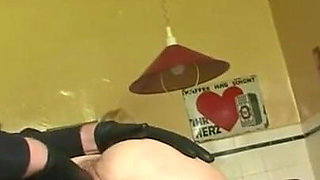 Humiliating with big red pussy