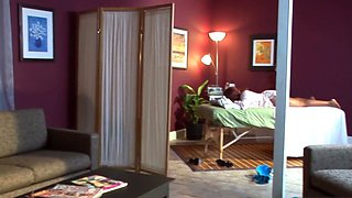 Simone Goes For A Massage And Gets Fucked