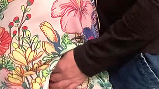 Hot Girl in the Subway. Total Stranger Touch Pussy Under Skirt