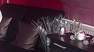 Granny Slut in Shiny Boots Teases Massive Tits Exposed