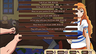 One Piece - Pirate Trainer Part 9 Hot Nami's Pussy and Makino's Boobs by Loveskysanx