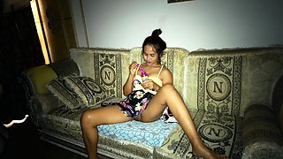 Toying my hot Thai girlfriend before sex