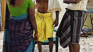 Nattamai and His Assistant Fucks the Innocent Housewife