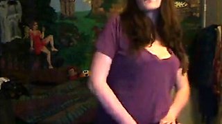 My First Striptease on Webcam