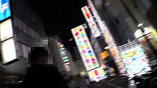 Teen Asian giving a blowjob POV