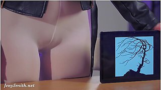 Pervert Test: Spotted The Psychologists Secret Under Her Tights - Jeny Smith