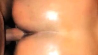 Spreading amateur ass wide POV