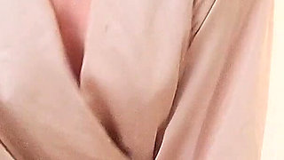 Teenage Young Girl Have Orgasm After Work