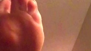 Brunette babe melanie jane romantic foot fetish