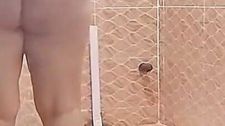 Step Mom and Step Son in Shower
