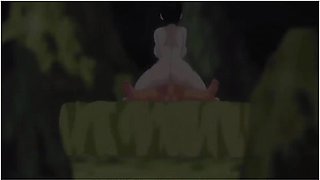 Hentai Anime And Car Toon - Dragon Boll Z Chi-chi Wants To Fuck Old Man Because Of Her Husband Only Like To Fighting Stuff