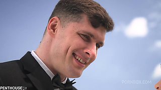 Virgin Bride Gets Her Cherry Popped