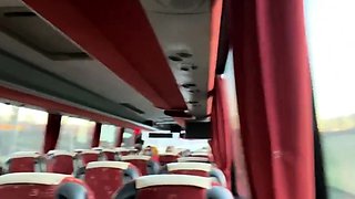 Playing with my pussy in public because I'm always horny