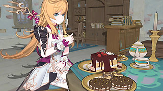 Genshin Impact- Escoffier’s Sweet Cake and Lustful Sex - 3D Hentai Animation