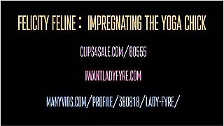 Flexible Felicity Feline Yoga Fuck By