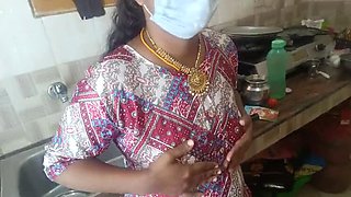 Indian Housewife Fucking in Kitchen – Homemade HD Video